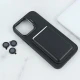 قاب مگ سیف Support آیفون iPhone 15 Pro Max جاکارتی دار استندشو با محافظ لنز رینگی
