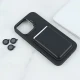 قاب مگ سیف Support آیفون iPhone 16 Pro Max جاکارتی دار استندشو با محافظ لنز رینگی