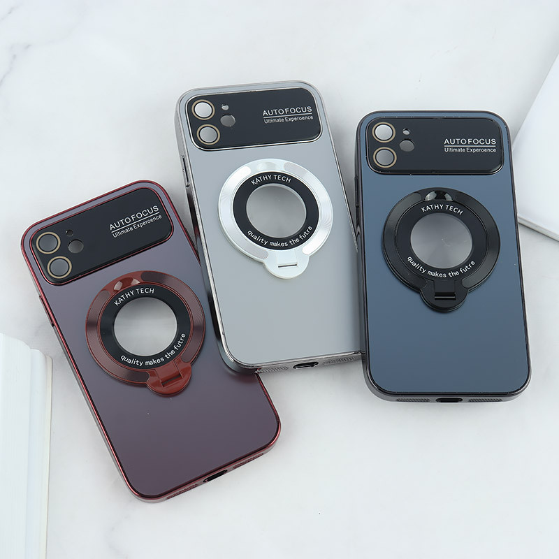 قاب Kathy Tech Auto Focus آیفون iPhone 11 استندشو محافظ لنزدار