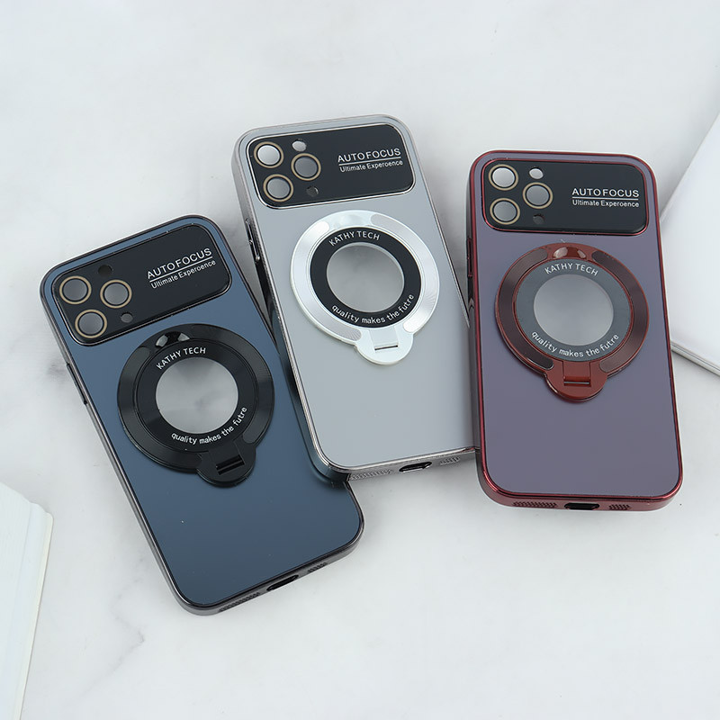 قاب Kathy Tech Auto Focus آیفون iPhone 11 Pro استندشو محافظ لنزدار