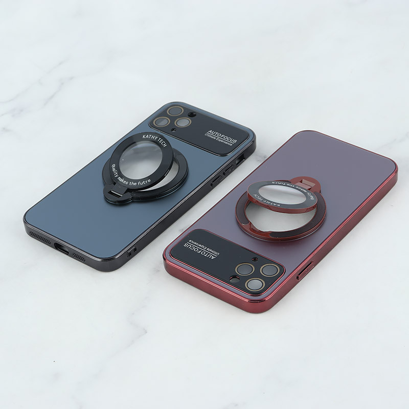 قاب Kathy Tech Auto Focus آیفون iPhone 11 Pro Max استندشو محافظ لنزدار
