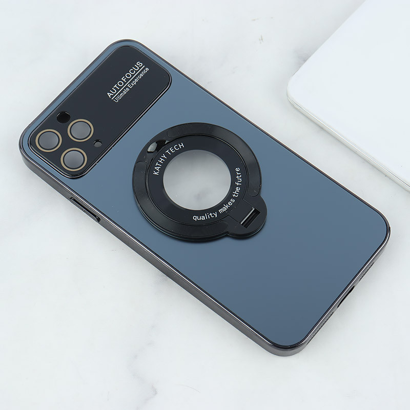 قاب Kathy Tech Auto Focus آیفون iPhone 11 Pro Max استندشو محافظ لنزدار