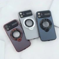 قاب Kathy Tech Auto Focus آیفون iPhone 12 استندشو محافظ لنزدار