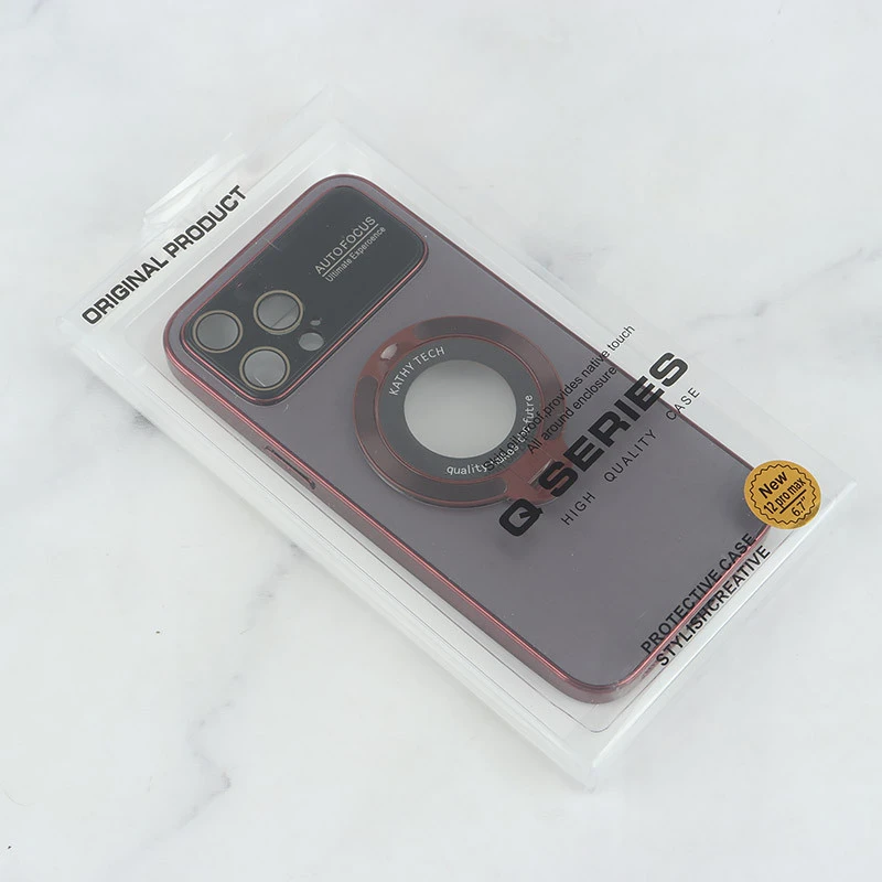 قاب Kathy Tech Auto Focus آیفون iPhone 12 Pro Max استندشو محافظ لنزدار