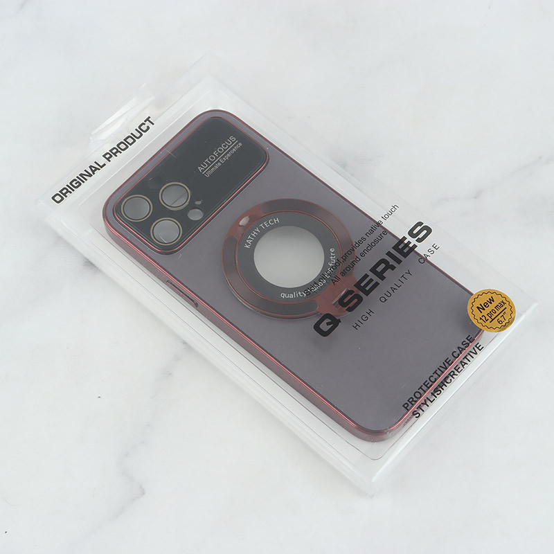 قاب Kathy Tech Auto Focus آیفون iPhone 12 Pro Max استندشو محافظ لنزدار