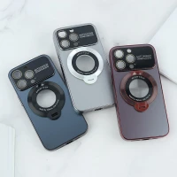قاب Kathy Tech Auto Focus آیفون iPhone 13 Pro استندشو محافظ لنزدار