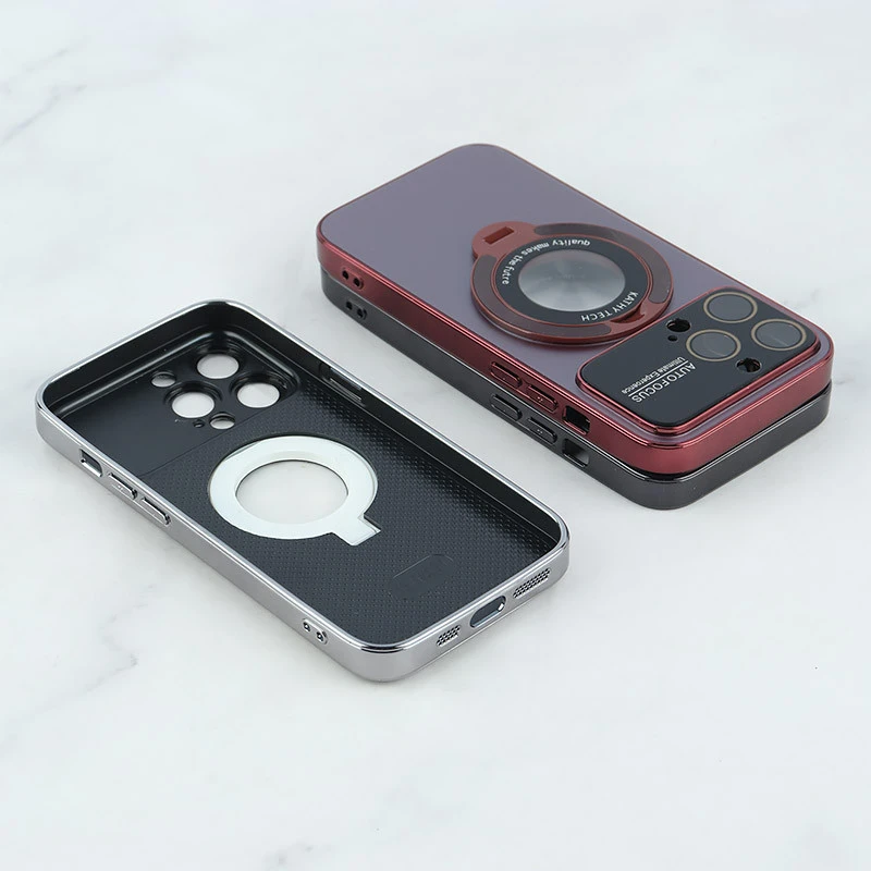 قاب Kathy Tech Auto Focus آیفون iPhone 13 Pro استندشو محافظ لنزدار