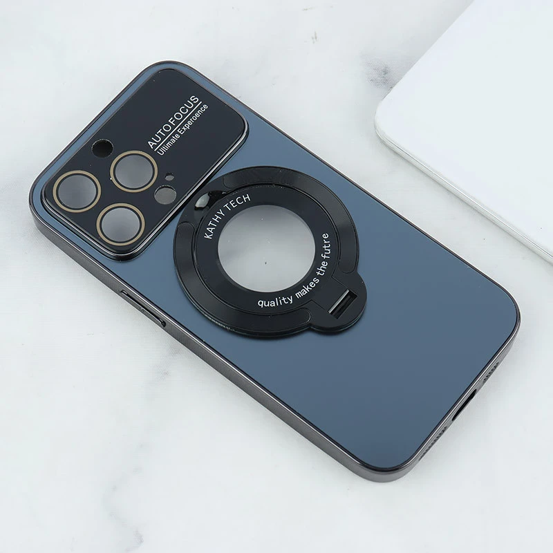 قاب Kathy Tech Auto Focus آیفون iPhone 13 Pro استندشو محافظ لنزدار