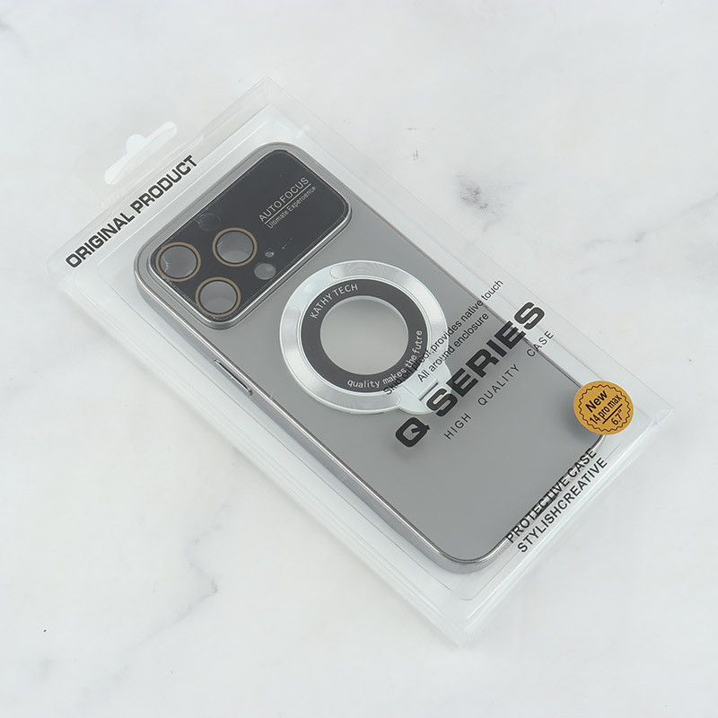 قاب Kathy Tech Auto Focus آیفون iPhone 14 Pro Max استندشو محافظ لنزدار