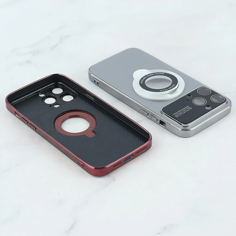 قاب Kathy Tech Auto Focus آیفون iPhone 14 Pro Max استندشو محافظ لنزدار