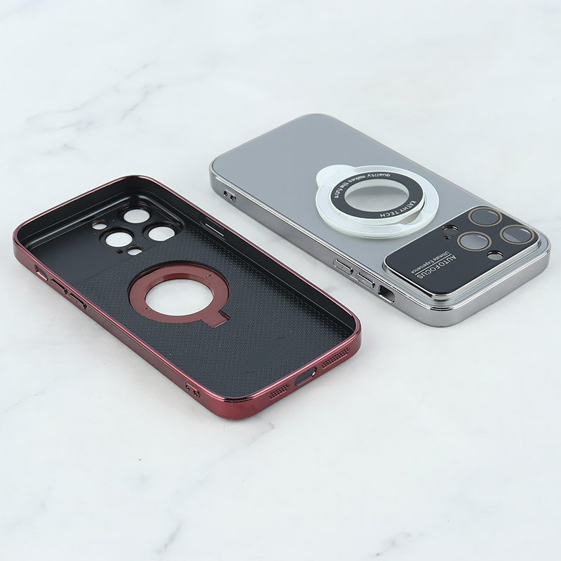 قاب Kathy Tech Auto Focus آیفون iPhone 14 Pro Max استندشو محافظ لنزدار