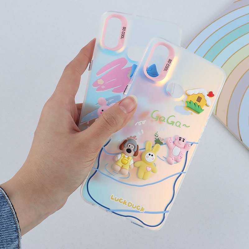 قاب هولوگرامی So Cool سامسونگ Galaxy A10s عروسک برجسته
