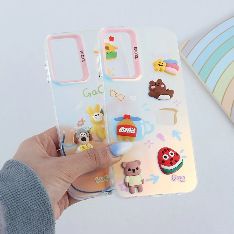 قاب هولوگرامی So Cool سامسونگ Galaxy A25 عروسک برجسته