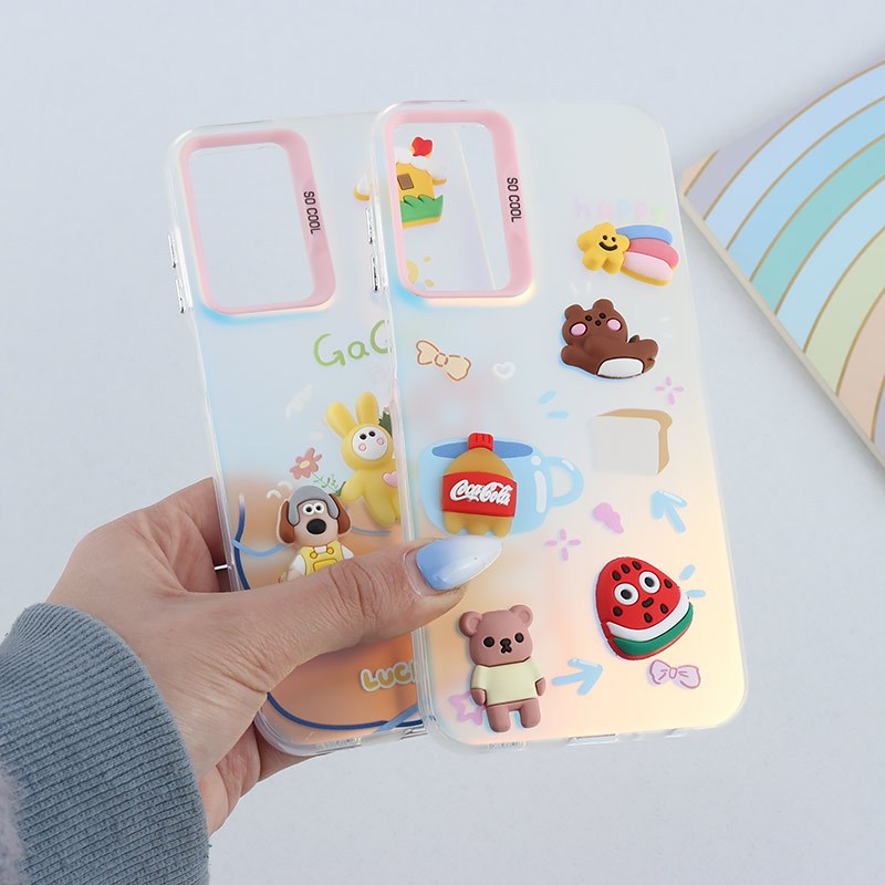 قاب هولوگرامی So Cool سامسونگ Galaxy A25 عروسک برجسته