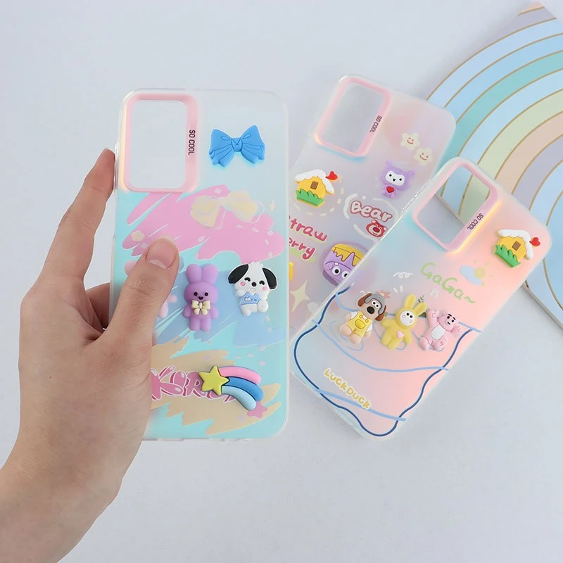 قاب هولوگرامی So Cool سامسونگ Galaxy A15 عروسک برجسته