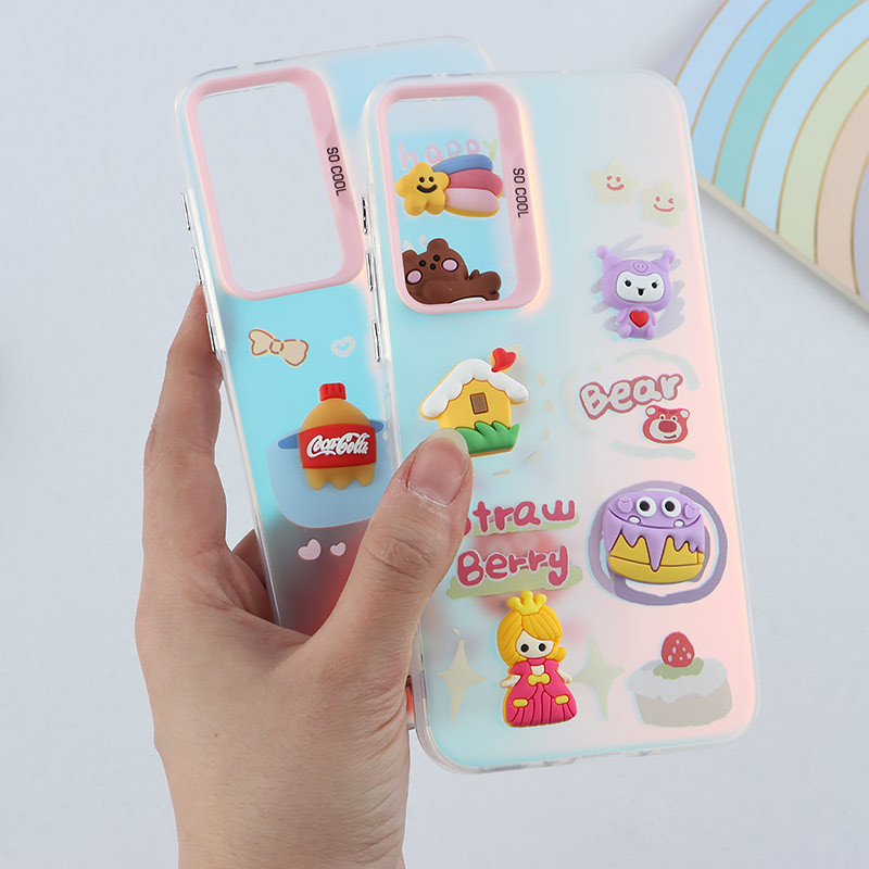 قاب هولوگرامی So Cool سامسونگ Galaxy A35 عروسک برجسته