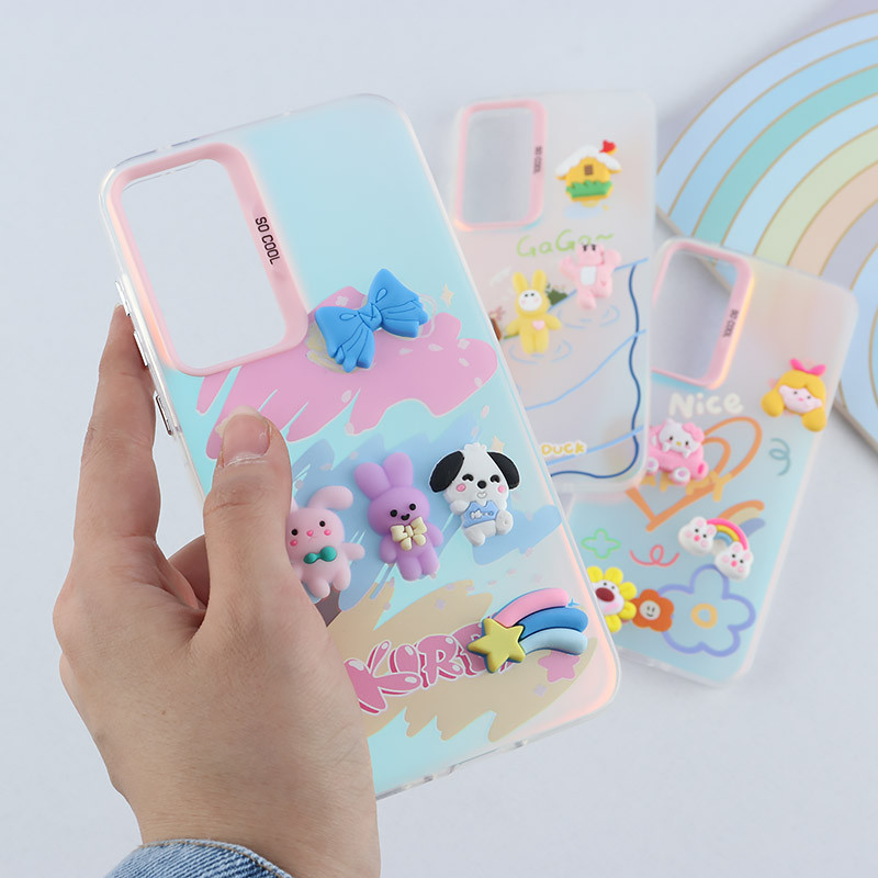 قاب هولوگرامی So Cool سامسونگ Galaxy A35 عروسک برجسته