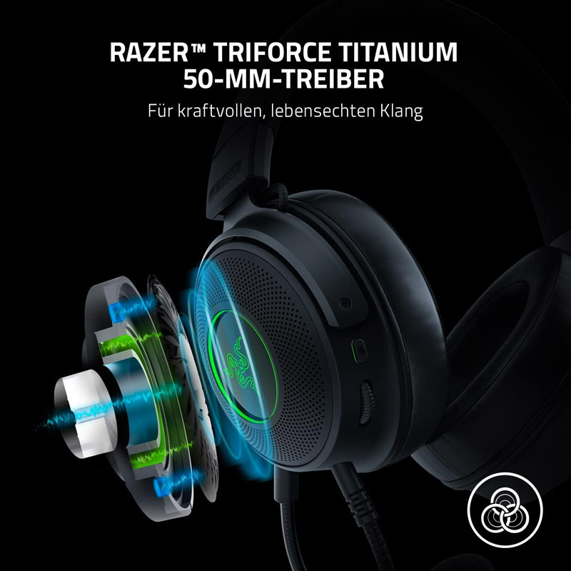 هدست گیمینگ سیم دار Razer Kraken V3
