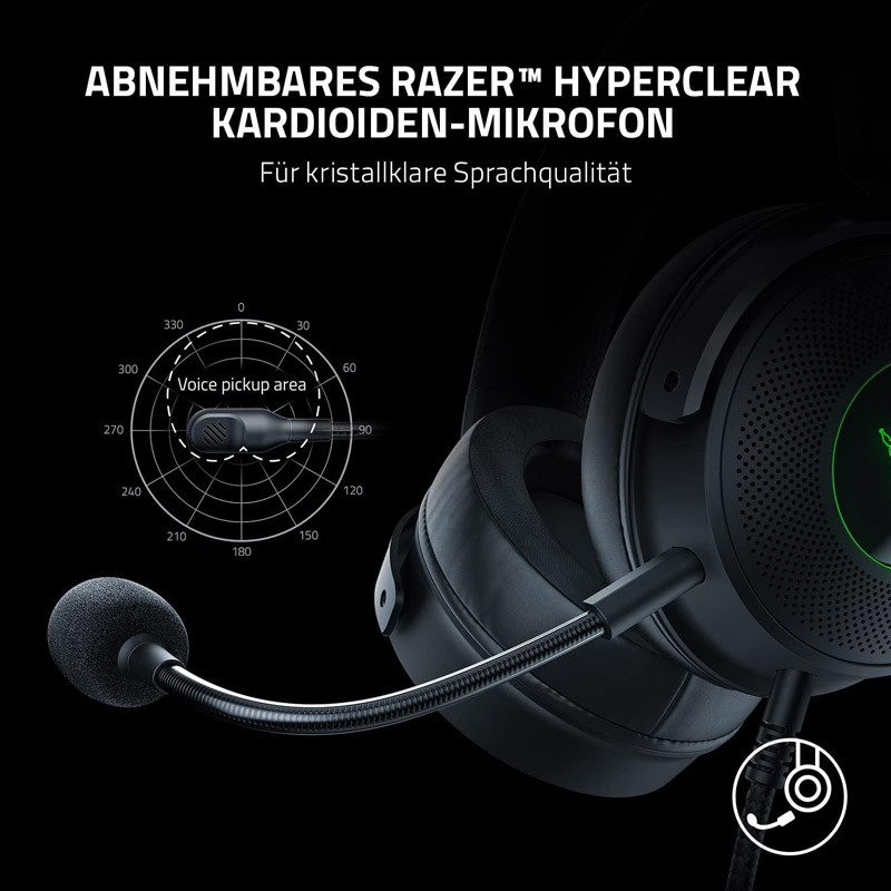 هدست گیمینگ سیم دار Razer Kraken V3
