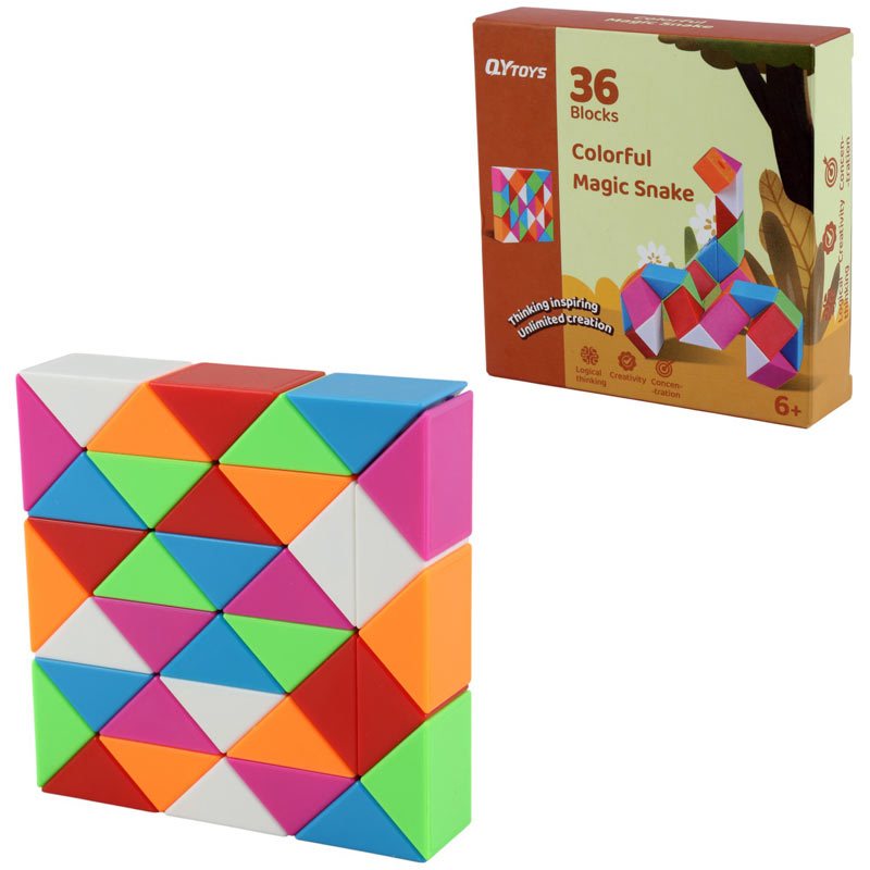 روبیک طرح مار 36 تکه QY TOYS EQY561