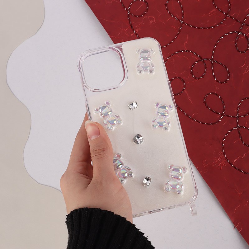 قاب اکلیلی Vip Max آیفون iPhone 15 نگین دار فانتزی