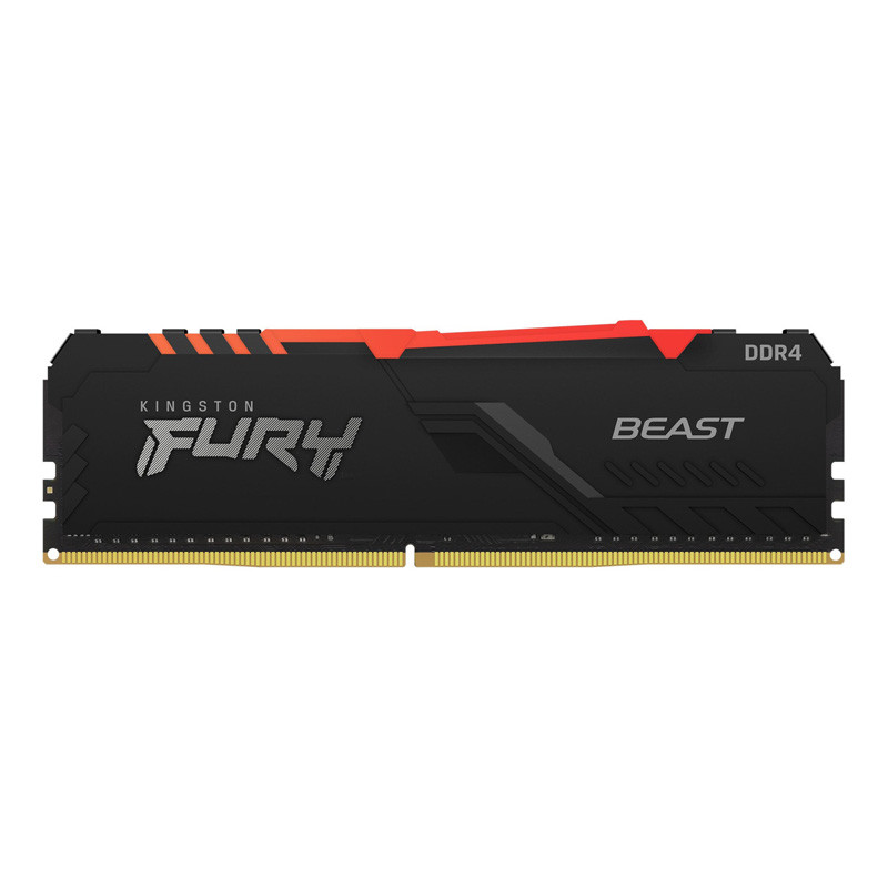 رم کامپیوتر Kingston Fury Beast 16GB DDR4 3200MHz CL16 Dual