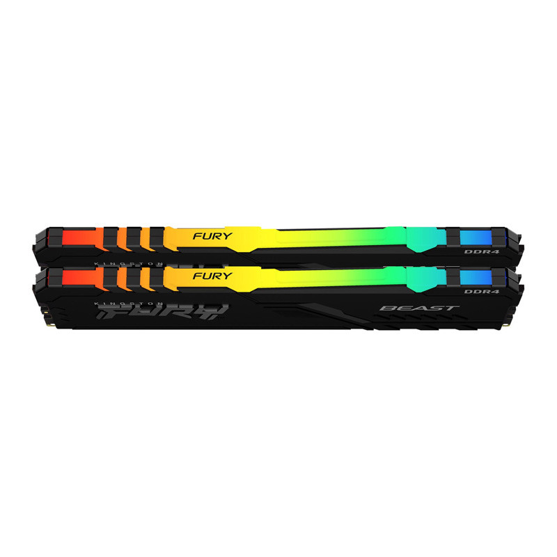 رم کامپیوتر Kingston Fury Beast 16GB DDR4 3200MHz CL16 Dual