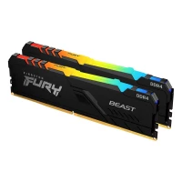 رم کامپیوتر Kingston Fury Beast 16GB DDR4 3200MHz CL16 Dual