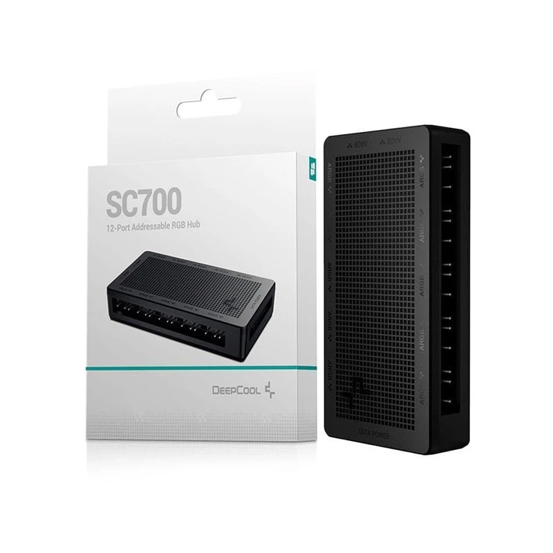 هاب فن DeepCool SC700 ARGB 12Port Fan