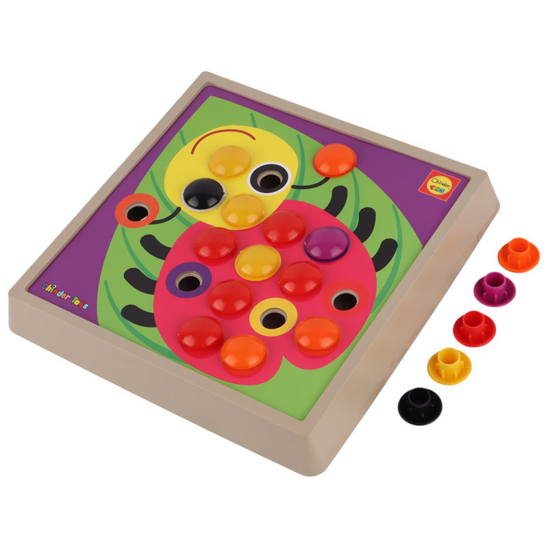 بازی فکری دکمه دکمه CHINDER TOYS