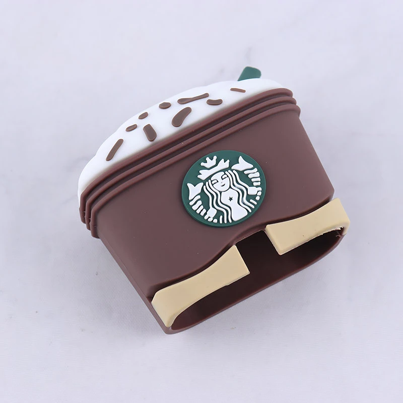 ست محافظ کابل و کلگی شارژر سامسونگ طرح Starbucks