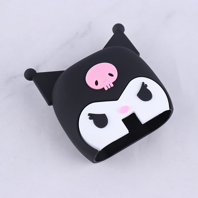 ست محافظ کابل و کلگی شارژر سامسونگ طرح Kuromi