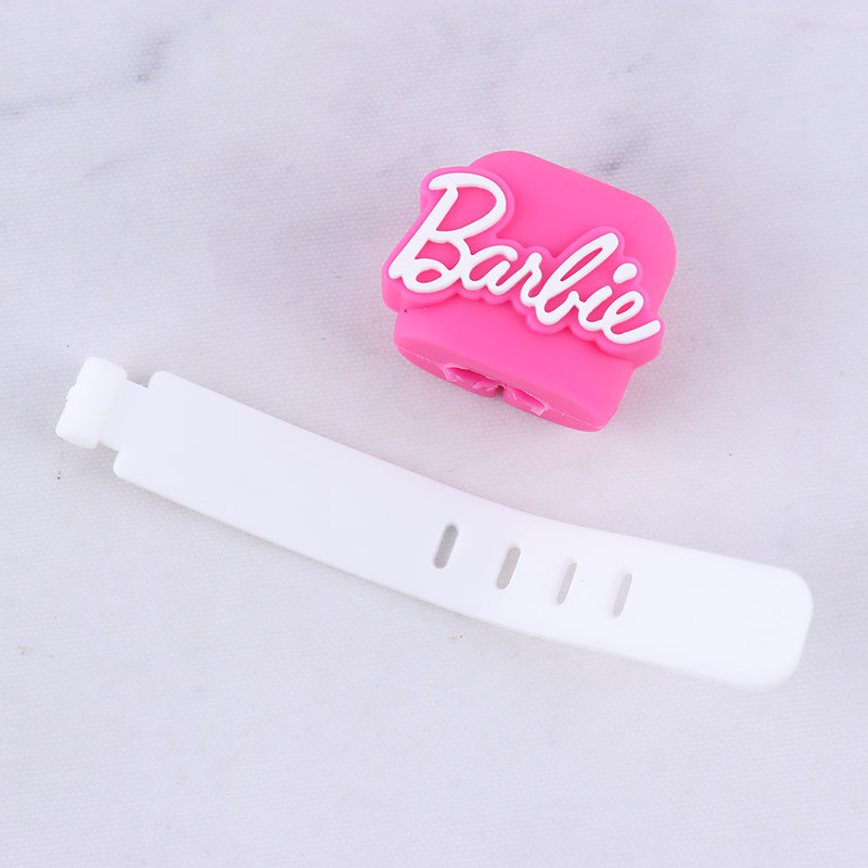 ست محافظ کابل و کلگی شارژر سامسونگ طرح Barbie