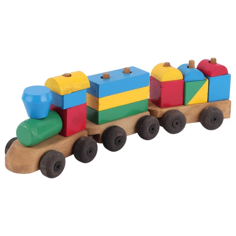 اسباب بازی قطار چوبی Wooden Toys