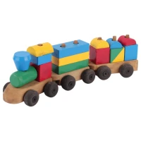 اسباب بازی قطار چوبی Wooden Toys