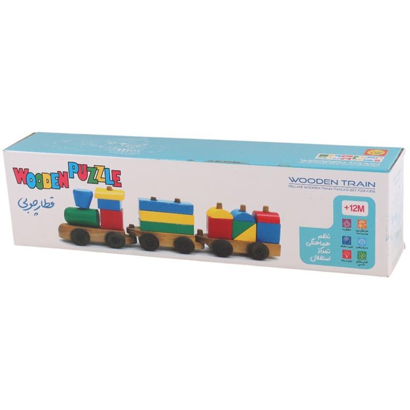 اسباب بازی قطار چوبی Wooden Toys