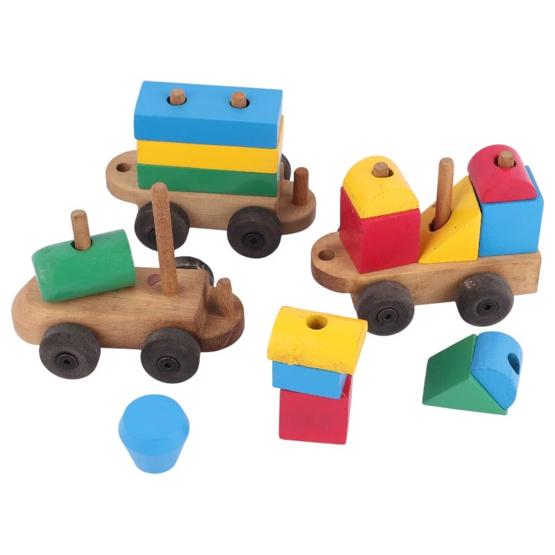 اسباب بازی قطار چوبی Wooden Toys