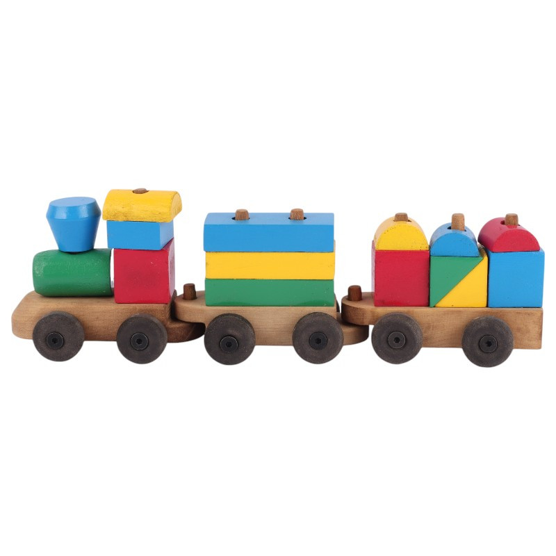 اسباب بازی قطار چوبی Wooden Toys