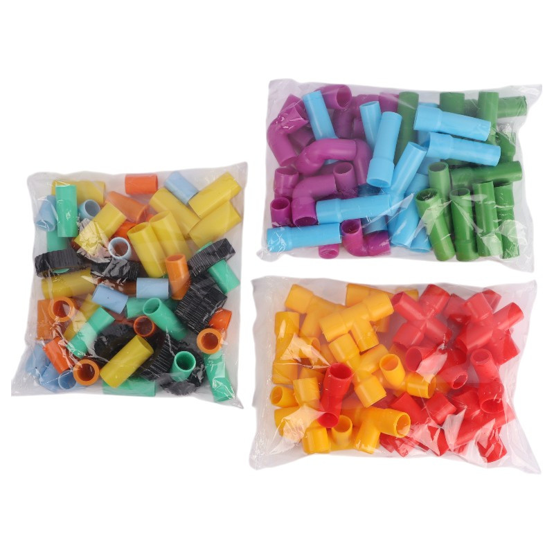 بازی فکری لوله لوله 120 تکه Chinder Toys