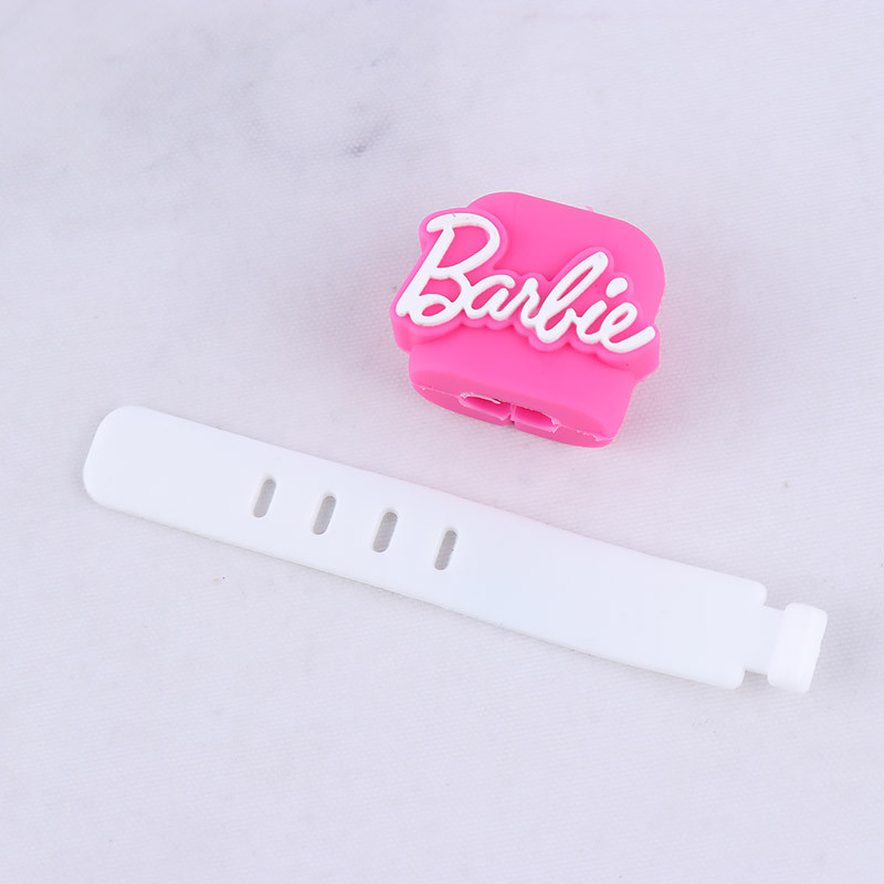 ست محافظ کابل و کلگی شارژر شیائومی طرح Barbie