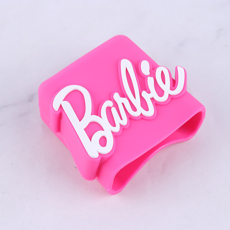 ست محافظ کابل و کلگی شارژر شیائومی طرح Barbie