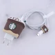 ست محافظ کابل و کلگی شارژر شیائومی طرح Starbucks
