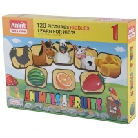 بازی فکری آنکیت 120 تکه Animals And Fruits