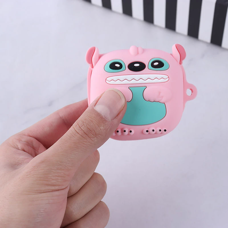 کاور سیلیکونی عروسکی گلکسی بادز 2 طرح Pink Stitch