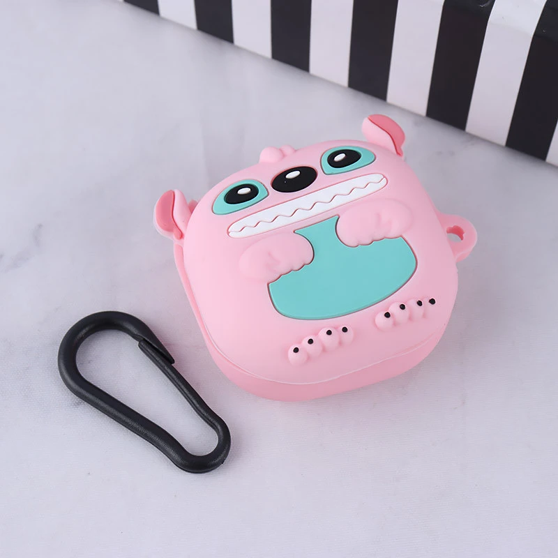 کاور سیلیکونی عروسکی گلکسی بادز 2 طرح Pink Stitch