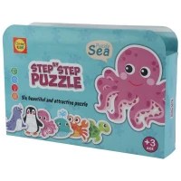 ست پازل Chinder Toys طرح جانوران دریا