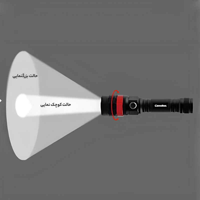 چراغ قوه شارژی Camelion RT395