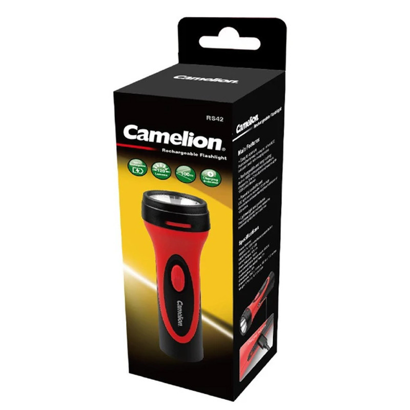 چراغ قوه شارژی Camelion RS42
