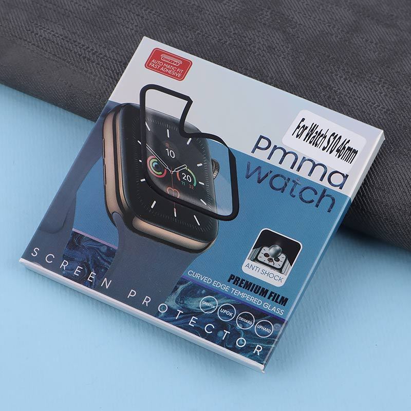 گلس مات اپل واچ سری 10 سایز 46 میلی متری Pmma Anti shock