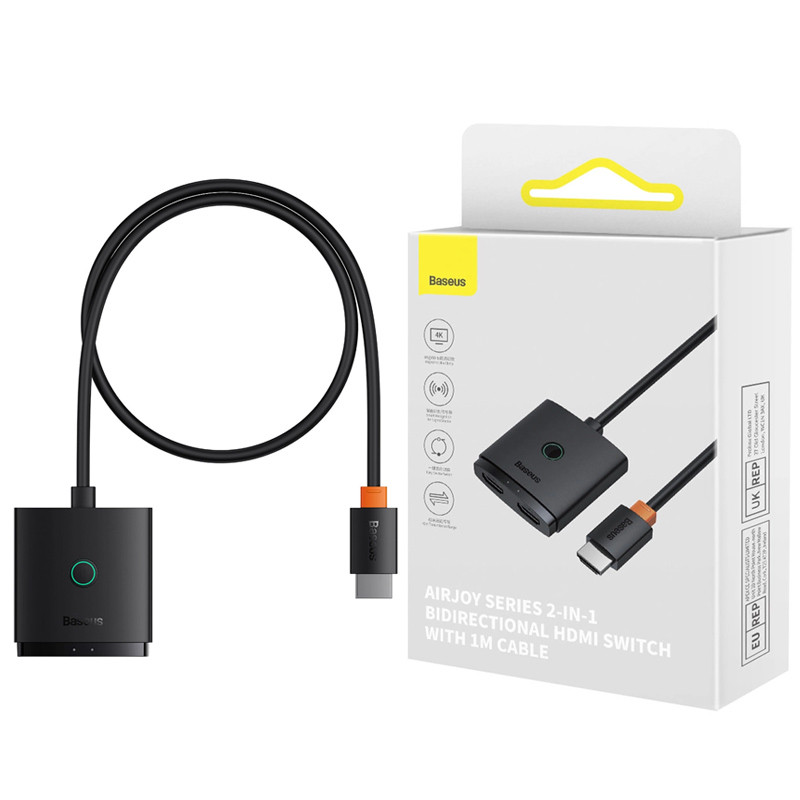 تبدیل 1 به 2 Baseus AirJoy Series B01331105111-01 HDMI